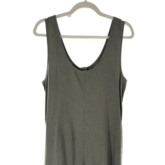 Marine Layer Shadow Green Sydney Beach Jumpsuit - Picture 8 of 11